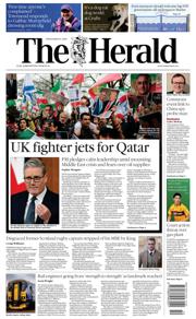 The Herald front page for 6 March 2026