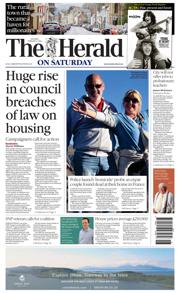 The Herald front page for 8 February 2025