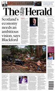 The Herald front page for 8 July 2025