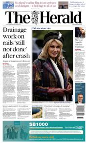 The Herald front page for 8 September 2025