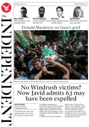 The Independent (UK) Newspaper Front Page for 16 May 2018