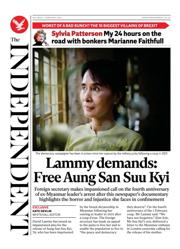 The Independent front page for 1 February 2025