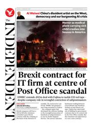 The Independent front page for 2 February 2025