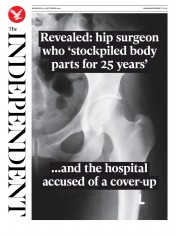 The Independent (UK) Newspaper Front Page for 30 September 2020