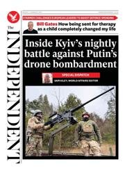 The Independent front page for 3 February 2025