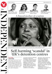 The Independent (UK) Newspaper Front Page for 3 April 2018