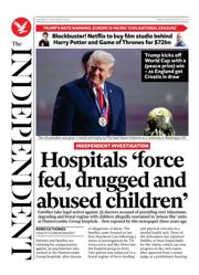 The Independent front page for 6 December 2025