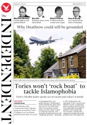 The Independent (UK) Newspaper Front Page for 7 June 2018