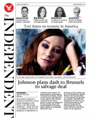 The Independent (UK) Newspaper Front Page for 8 December 2020