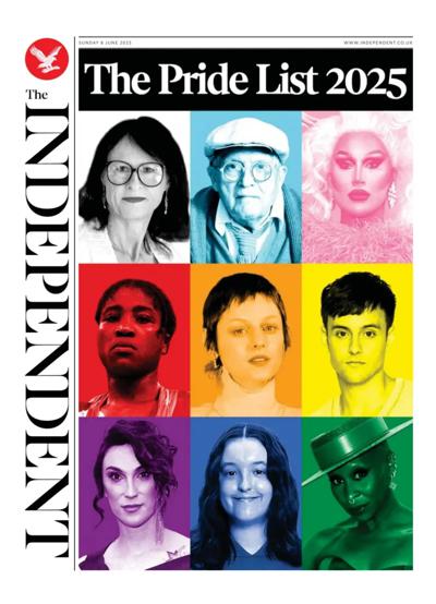 The Independent Newspaper Front Page (UK) for 8 June 2025