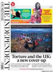 The Independent on Sunday (UK) Newspaper Front Page for 6 March 2016