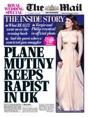 The Mail on Sunday (UK) Newspaper Front Page for 14 October 2018