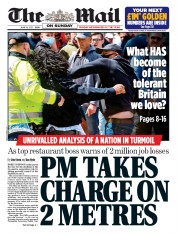 The Mail on Sunday (UK) Newspaper Front Page for 14 June 2020