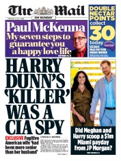 The Mail on Sunday (UK) Newspaper Front Page for 9 February 2020