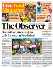 The Observer (UK) Newspaper Front Page for 13 May 2018