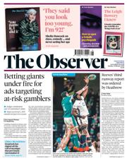 The Observer front page for 2 February 2025