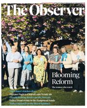 The Observer front page for 4 May 2025