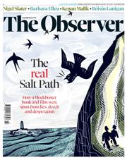 The Observer front page for 6 July 2025