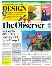 The Observer (UK) Newspaper Front Page for 7 April 2019