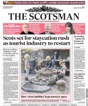 The Scotsman (UK) Newspaper Front Page for 11 June 2020