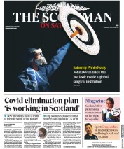 The Scotsman (UK) Newspaper Front Page for 11 July 2020