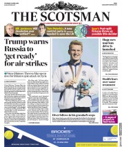 The Scotsman (UK) Newspaper Front Page for 12 April 2018