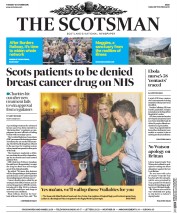 The Scotsman (UK) Newspaper Front Page for 13 October 2015