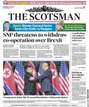 The Scotsman (UK) Newspaper Front Page for 13 June 2018