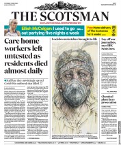 The Scotsman (UK) Newspaper Front Page for 14 May 2020