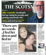 The Scotsman (UK) Newspaper Front Page for 16 November 2019