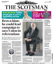 The Scotsman (UK) Newspaper Front Page for 16 November 2020