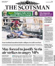 The Scotsman (UK) Newspaper Front Page for 16 April 2018