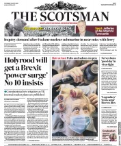 The Scotsman (UK) Newspaper Front Page for 16 July 2020