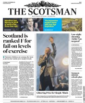 The Scotsman (UK) Newspaper Front Page for 17 November 2016