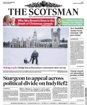 The Scotsman (UK) Newspaper Front Page for 17 December 2019