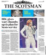 The Scotsman (UK) Newspaper Front Page for 17 February 2016