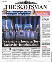 The Scotsman (UK) Newspaper Front Page for 17 June 2019