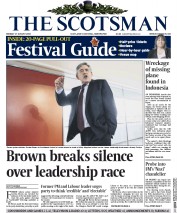 The Scotsman (UK) Newspaper Front Page for 17 August 2015