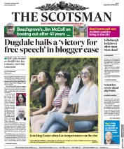 The Scotsman (UK) Newspaper Front Page for 18 April 2019