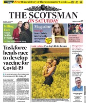 The Scotsman (UK) Newspaper Front Page for 18 April 2020