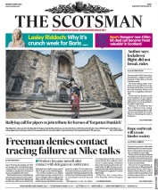 The Scotsman (UK) Newspaper Front Page for 18 May 2020