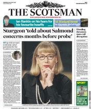 The Scotsman (UK) Newspaper Front Page for 19 August 2020