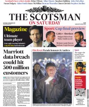 The Scotsman (UK) Newspaper Front Page for 1 December 2018