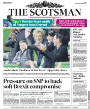 The Scotsman (UK) Newspaper Front Page for 1 April 2019