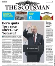 The Scotsman (UK) Newspaper Front Page for 1 July 2016