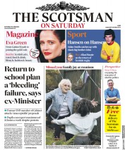 The Scotsman (UK) Newspaper Front Page for 20 June 2020