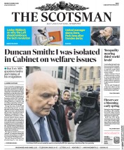 The Scotsman (UK) Newspaper Front Page for 21 March 2016