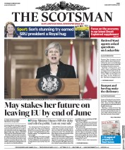 The Scotsman (UK) Newspaper Front Page for 21 March 2019