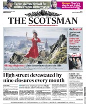 The Scotsman (UK) Newspaper Front Page for 21 August 2019