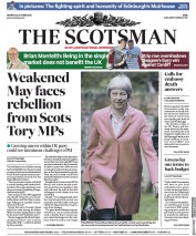 The Scotsman (UK) Newspaper Front Page for 22 October 2018